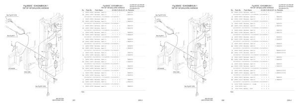 Nichiyu Forklift FBT 65 Parts Manual 1