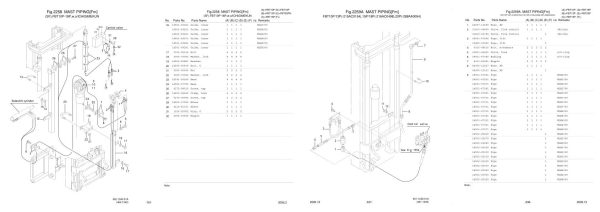 Nichiyu Forklift FBT 65 SF Parts Manual 1