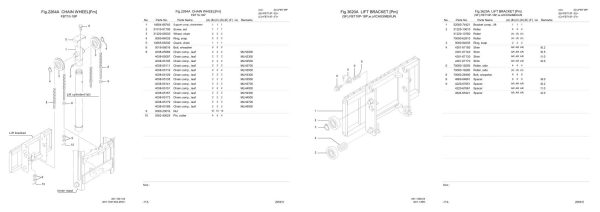 Nichiyu Forklift FBT 75ZT SF Parts Manual 2