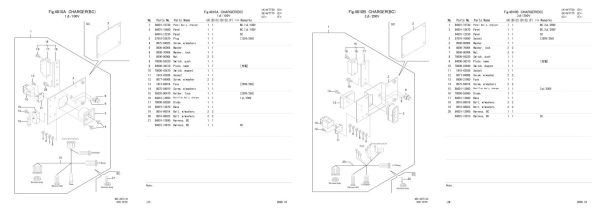 Nichiyu Forklift NTT50 75 70 Parts Manual 2
