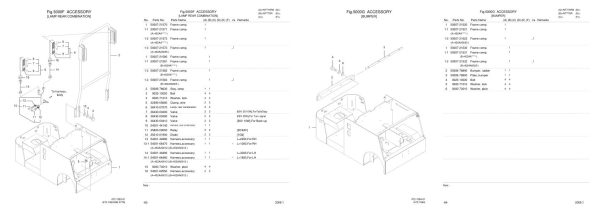 Nichiyu Forklift NTT75RS 70 Parts Manual 2