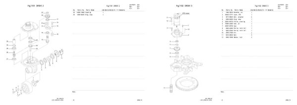 Nichiyu Forklift PBP 70 Parts Manual 2