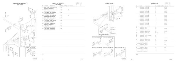 Nichiyu Forklift RB 70 Parts Manual 1