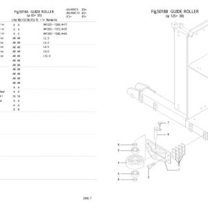 Nichiyu Forklift RBC 45 Parts Manual 1