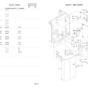 Nichiyu Forklift RFTL5T 7T 65 Parts Manual 1