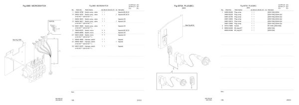 Nichiyu Forklift RFTL5T 7T 75 Parts Manual 1