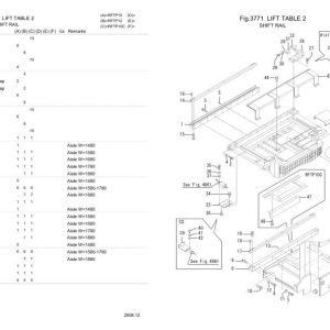 Nichiyu Forklift RFTP 63 Parts Manual 1