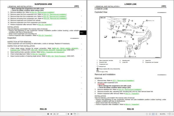 Nissan Juke F15 2010 2019 Workshop Manual 2