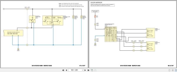 Nissan KICKS P15 2019 March 2025 Wiring Diagrams 2