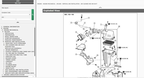 Nissan KICKS P15 2020 March 2025 Service Manual Wiring Diagrams 1