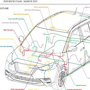 Nissan Kicks P15 2020 March 2025 Service Manual Wiring Diagrams 2