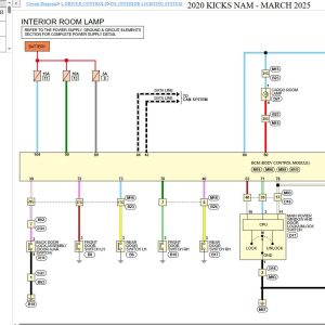 Nissan Kicks P15 2020 March 2025 Service Manual Wiring Diagrams 3