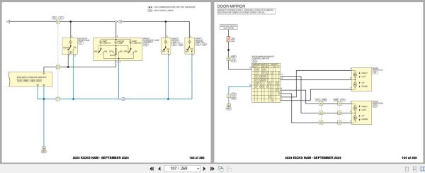 Nissan KICKS P15 September 2024 Wiring Diagrams 2