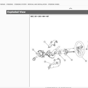 Nissan LEAF ZE1 2018 February 2022 Service Manual Wiring Diagrams 1