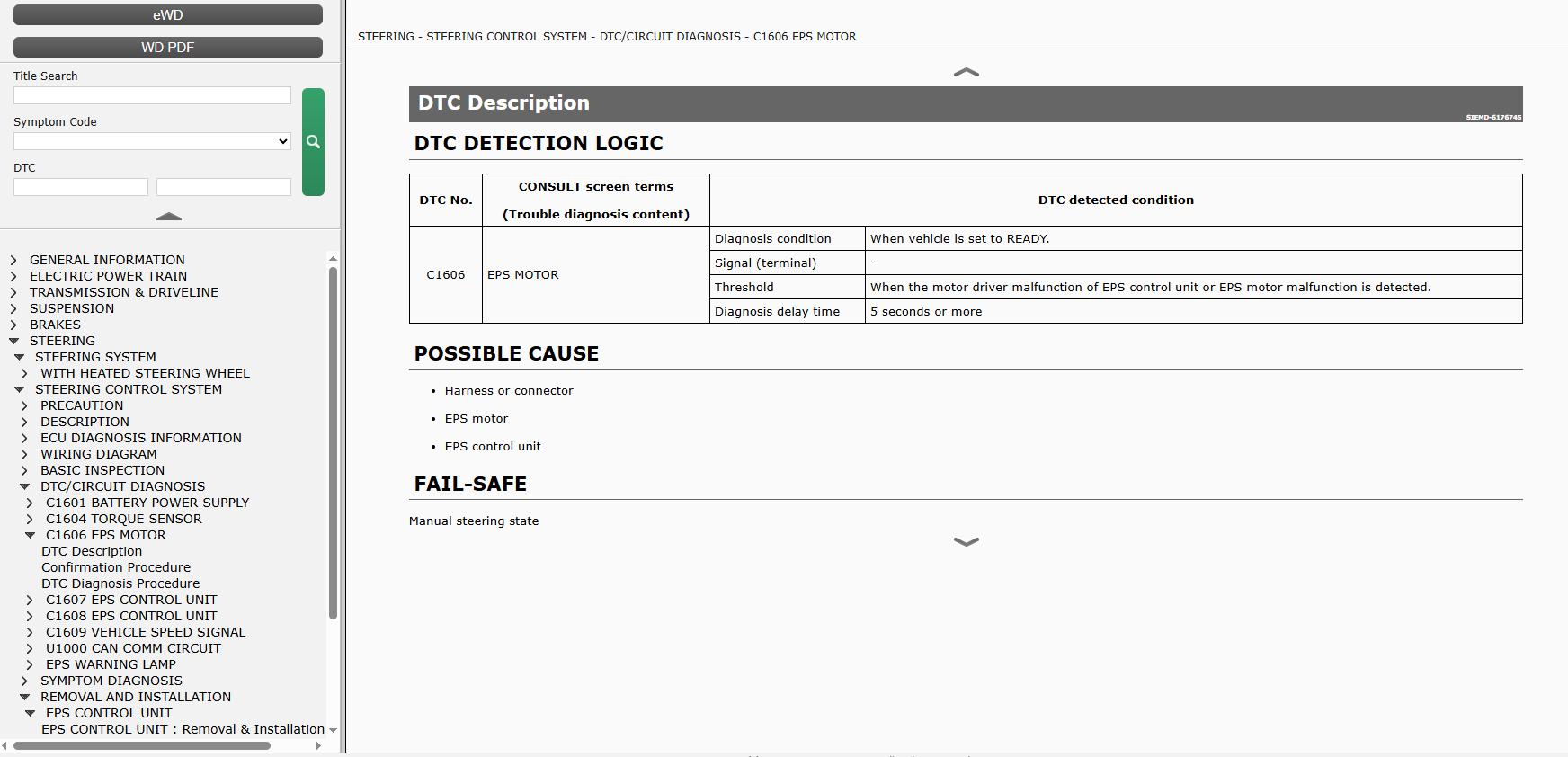 Nissan LEAF ZE1 2020 September 2024 Service Manual Wiring Diagrams 1