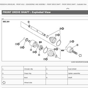 Nissan LEAF ZE1 2023 June 2024 Service Manual Wiring Diagrams 1