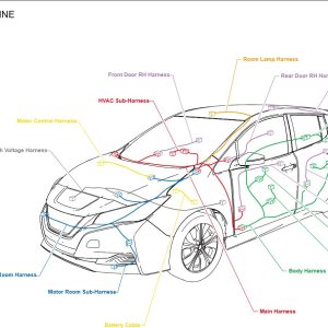 Nissan Leaf Ze1 2023 June 2024 Service Manual Wiring Diagrams 2