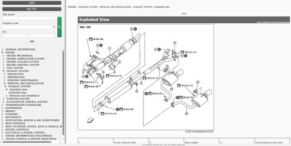 Nissan MAXIMA A36 2021 April 2024 Service Manual Wiring Diagrams 1
