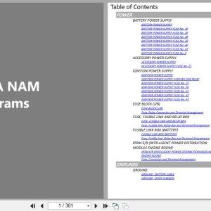 Nissan MAXIMA A36 2022 July 2024 Wiring Diagrams 1