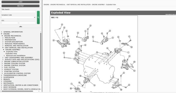 Nissan MAXIMA A36 2023 June 2024 Service Manual Wiring Diagrams 1