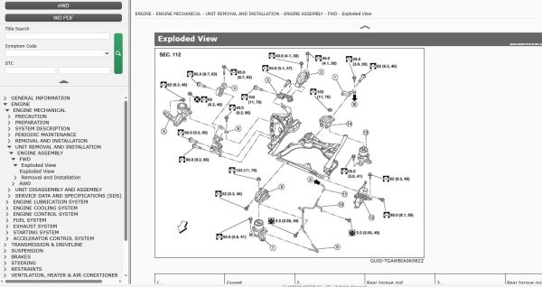 Nissan MURANO Z52 2022 July 2023 Service Manual Wiring Diagrams 1