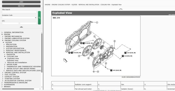 Nissan MURANO Z52 August 2023 2024 Service Manual Wiring Diagrams 1