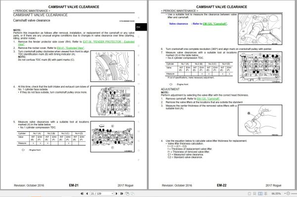 Nissan Rogue T32 2017 Workshop Manual 3