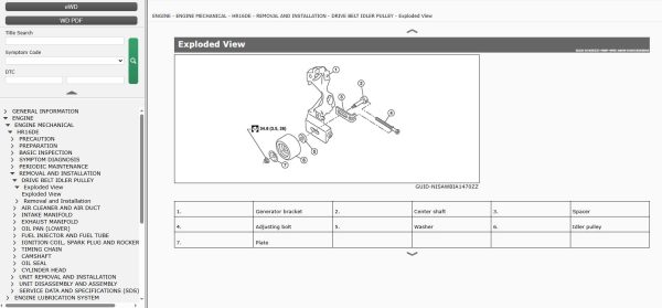 Nissan VERSA SEDAN N17 2018 December 2023 Service Manual Wiring Diagrams 1