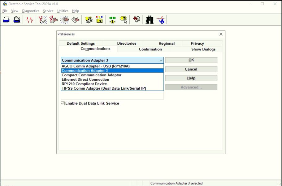 PERKINS EST 2025a Diagnostic Program Remote 2