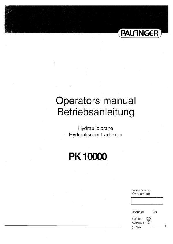 Palfinger Crane PK 10000 Operators Manual 1 scaled