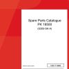 Palfinger Crane PK 18500 S305 SK A Spare Parts Catalog 1