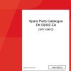 Palfinger Crane PK 50002 EH S411 SK D Spare Parts Catalog 1