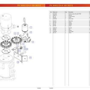 Palfinger Crane Pk 50002 Eh S411 Sk D Spare Parts Catalog 2
