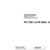 Palfinger Crane PK 7501 JI PK 8501 JI Spare Parts Catalog 1