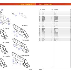 Palfinger Fly-Jib PJ170 J302-SK-A Spare Parts Catalog Palfinger Fly Jib Pj170 J302 Sk A Spare Parts Catalog 2