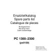 Palfinger Mounting Frame PC 1300 2300 PC0130 Spare Parts Catalog 1