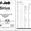 Pel Job Sirius Plus Excavator Spare Parts Catalog E5400447 1