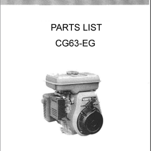 Request Kubota Air Cooled Engine Parts Catalog PDF 2