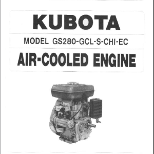 Request Kubota Air Cooled Engine Parts Catalog PDF 4