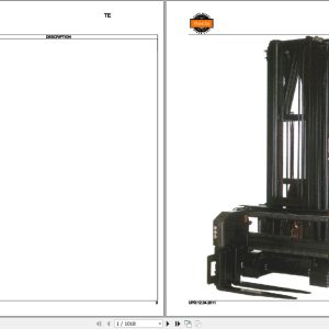 Rocla Narrow Aisle Forklift TEKH12 TEKK10 TEKK12 Parts Catalog 2011 1