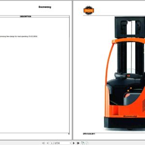 Rocla Reach Trucks C14c to S20 Parts Catalog 2011 1