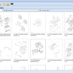 SAIC EPC 04.2025 Roewe MG Electronic Parts Catalogue 4