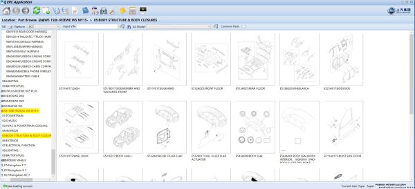 SAIC-EPC-04.2025-Roewe-MG-Electronic-Parts-Catalogue-6