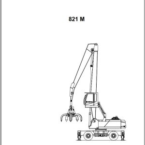 Sennebogen Material Handlers 821 M 821.0.743 Operating Instructions RU 1
