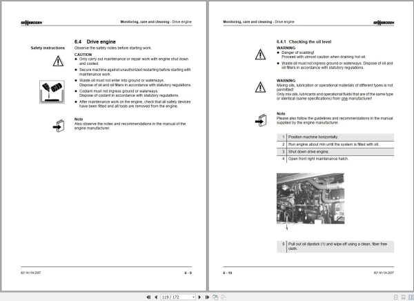 Sennebogen Material Handlers 821 M 821.0.936 Operating and Maintenance Manual 2