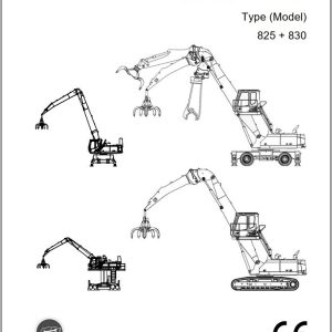 Sennebogen Material Handlers 825 830 830.0.1156 Operating and Maintenance Manual 1