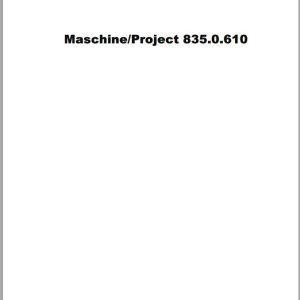 Sennebogen Material Handlers 835 835.0.910 Spare Parts Catalog EN DE 1