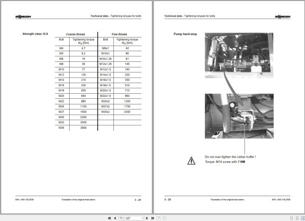 Sennebogen Material Handlers 835 840 835.0.1133 Operating and Maintenance Manual 2