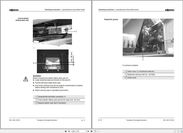 Sennebogen Material Handlers 835 840 835.0.1246 Operating and Maintenance Manual 2