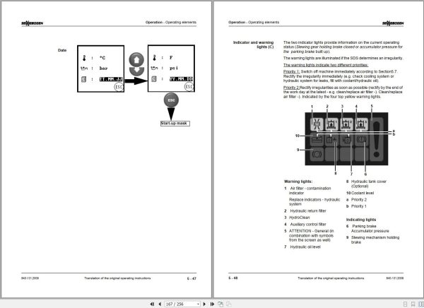 Sennebogen Material Handlers 835 840 840.0.1003 Operating and Maintenance Manual 2
